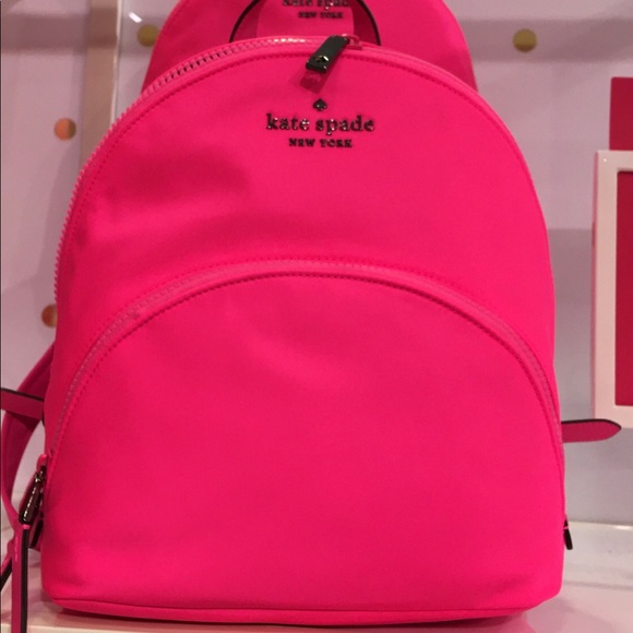 pink kate spade backpack